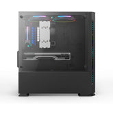 Gabinete Yeyian Ych-041520 Haizen 2500 Micro Atx 3 Ventiladores Argb Mesh